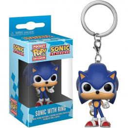 Funko Pop - Llavero Sonic The Hedgehog with Ring