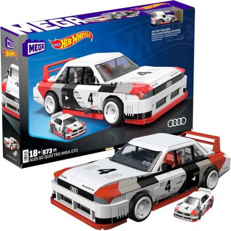 Mega Hot Wheels Audi 90 Quattro ISMA GTO (Mattel HRY20)