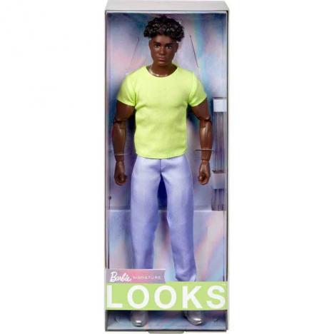 Barbie Looks Ken Afroamericano con Pelo Rizado (Mattel HRM17)