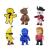 Stumble Guys Pack de 6 Figuras 7,5 cm.