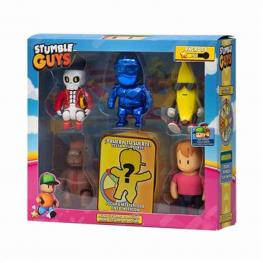 Stumble Guys Pack de 6 Figuras 7,5 cm.