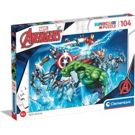 Puzzle Avengers 104 Piezas (Clementoni 25744)