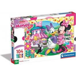 Puzzle Happy Minnie 104 Piezas (Clementoni 27982)