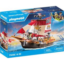 Playmobil 71418 - Pirates: Barco Pirata