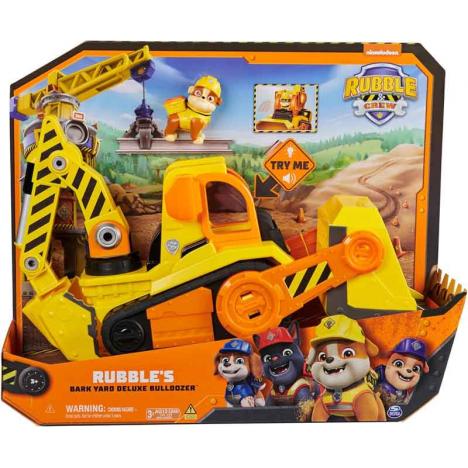 Patrulla Canina Bulldozer Deluxe Equipo Rubble (Spin Master 6068074)