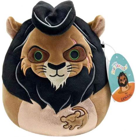 Peluche Squishmallows El Rey León 20 cm - Scar