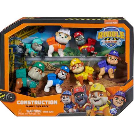 Patrulla Canina Equipo Rubble Pack 7 Figuras (Spin Master 6067084)