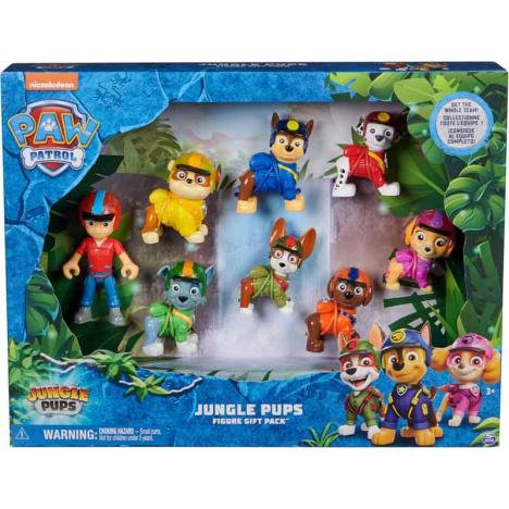 Patrulla Canina Jungle Pups Pack 8 Figuras (Spin Master 6068184)