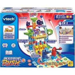 Marble Rush Circuito de Canicas Interactivo Juegos de Competición (VTech 80571822)