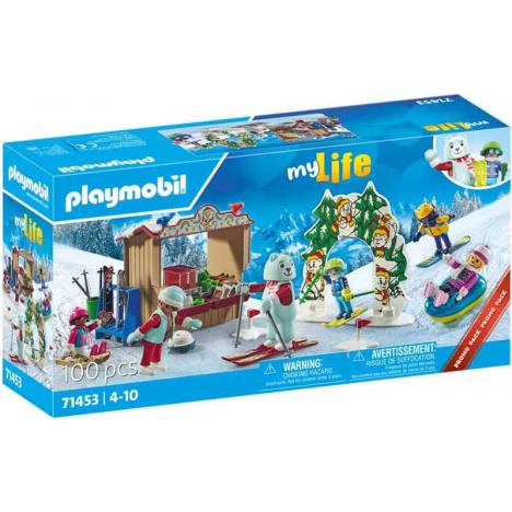 Playmobil 71453 - My Life: Deportes de Invierno