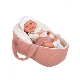 Muñeca Elegance Babyto Rosa con Capazo 33 cm.