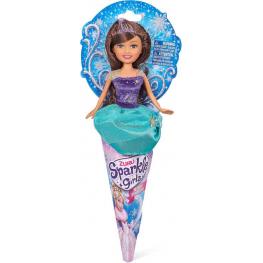 Muñeca Sparkle Princesa de Hielo en Cono 25 cm