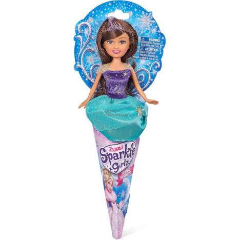 Muñeca Sparkle Princesa de Hielo en Cono 25 cm