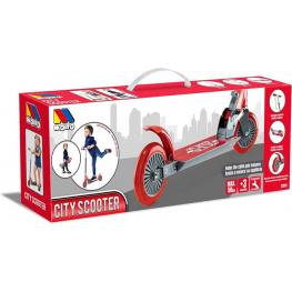 Patinete Plegable 2 Ruedas City Scooter Rojo