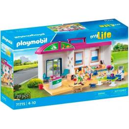 Playmobil 71715 - My Life: Clínica Veterinaria Maletín