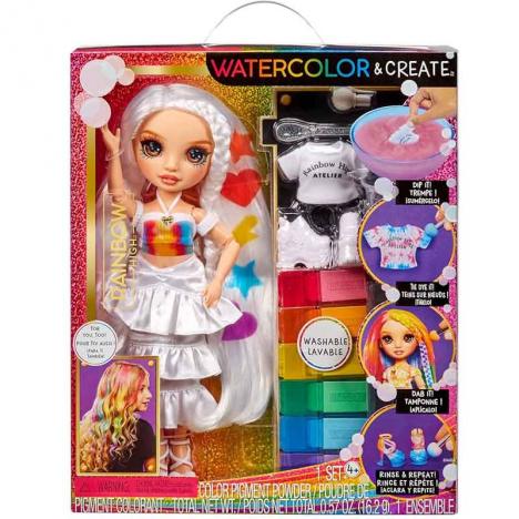 Muñeca Rainbow High Watercolour & Create DIY Ojos Marrones