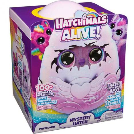 Hatchimals Alive Secret Hatch Pufficorn (Spin Master 6069132)