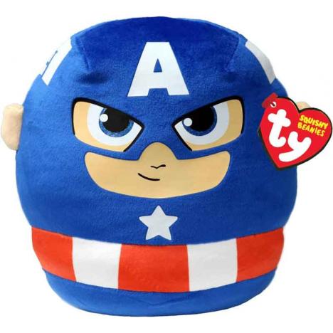 TY Peluche Squish 30cm - Capitán América