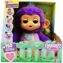 Fingerlings Mono Interactivo Cuida y Mima (Bizak 61853192)