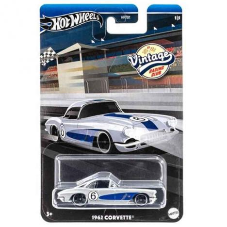 Hot Wheels - Vintage Racing Club Custom 1962 Corvette (Mattel HRV06)