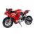 IMMaster Motocicleta Roja 557 Piezas  (IMMaster 606833)