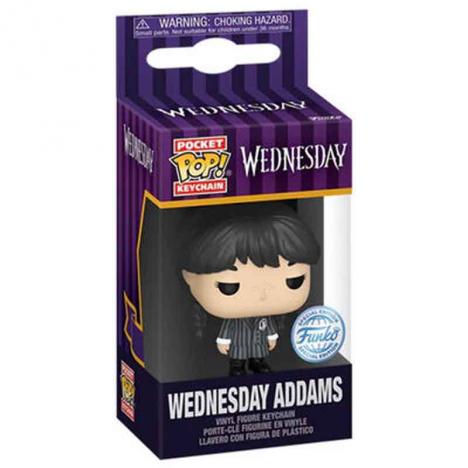 Funko Pop - Llavero Pocket POP Miércoles Addams