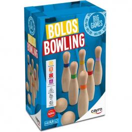 Juego de Bolos de Madera