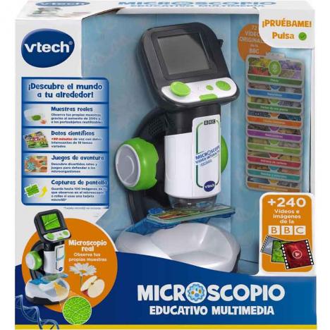 Microscopio Educativo Multimedia (VTech 80616122)