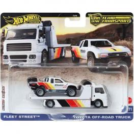 Hot Wheels - Team Transport Fleet Street & Toyota Off Road Truck (Mattel HRV39)