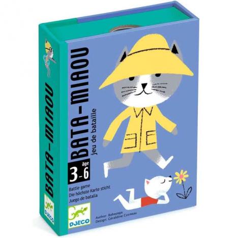 Juego de Cartas Bata - Miaou (DJECO 35139)