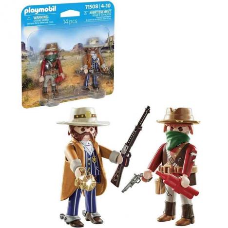 Playmobil 71508 - Duo Pack Bandido y Sheriff