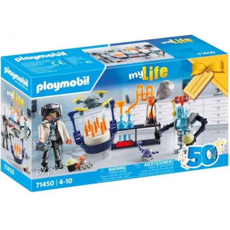 Playmobil 71450 - My Life: Investigador con Robots