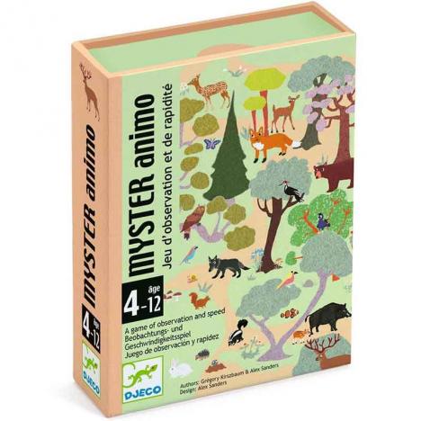 Juego de Cartas Myster Animo (DJECO 35079)