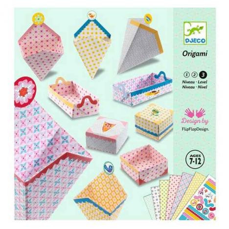 Papiroflexia Origami Pequeñas Cajitas (DJECO 38774)