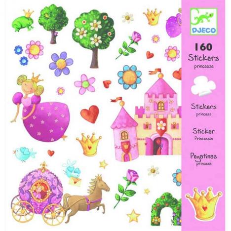 Pack 160 Stickers Princesa Marguerite (DJECO 38830)