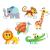 Puzzle Dúo Animales Articulados (DJECO 38262)