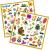 Pack 160 Stickers Jardín (DJECO 39272)