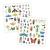 Pack 160 Stickers Metalizadas Microcosmos (DJECO 39282)