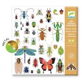 Pack 160 Stickers Metalizadas Microcosmos (DJECO 39282)