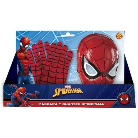 Spiderman Set Máscara y Guantes