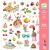 Pack 160 Stickers el Té de las Princesas (DJECO 38884)