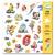 Pack 160 Stickers Sirenas (DJECO 38885)