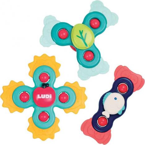 Conjunto 3 Spinners para Bebé (Ludi 130095)