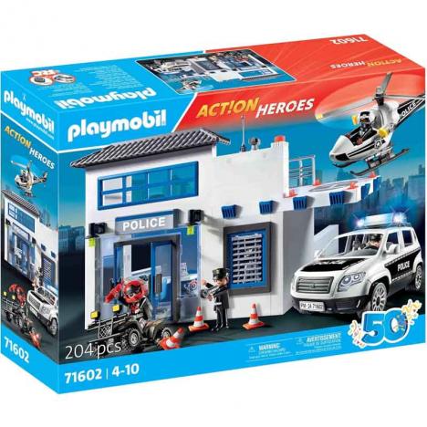 Playmobil 71602 - Action Heroes: Mega Set de Policía