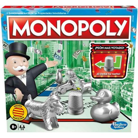 Monopoly Clásico Barcelona (Hasbro C1009533)