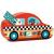 Puzzle Silueta El Coche de Carreras 16 Piezas (DJECO 37273)