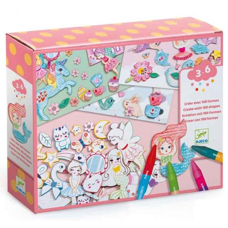 Crear con Formas Niñas (DJECO 38996)