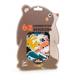 Pegatinas Animales del Bosque (DJECO 30055)