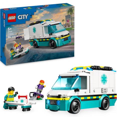Lego 60451 City - Ambulancia de Emergencias