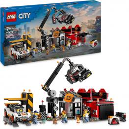 Lego 60472 City - Desguace con Coches